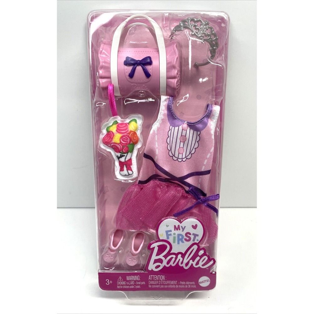 Barbie Mattel My First Barbie Clothes Fashion Pack Tutu Leotard Ballerina